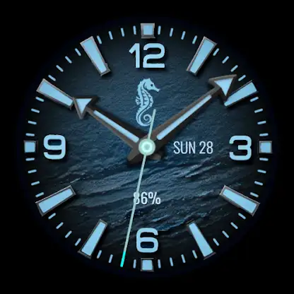 Deep Blue Ocean Diver Luminous screenshot 1
