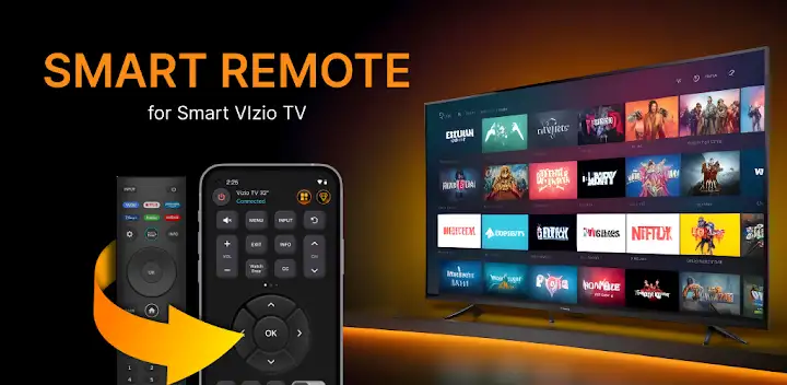 Smart Remote For Vizio TV — Android app banner