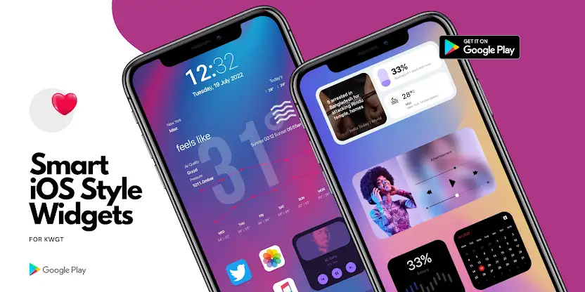 Smart iOS Style widgets screenshot 3
