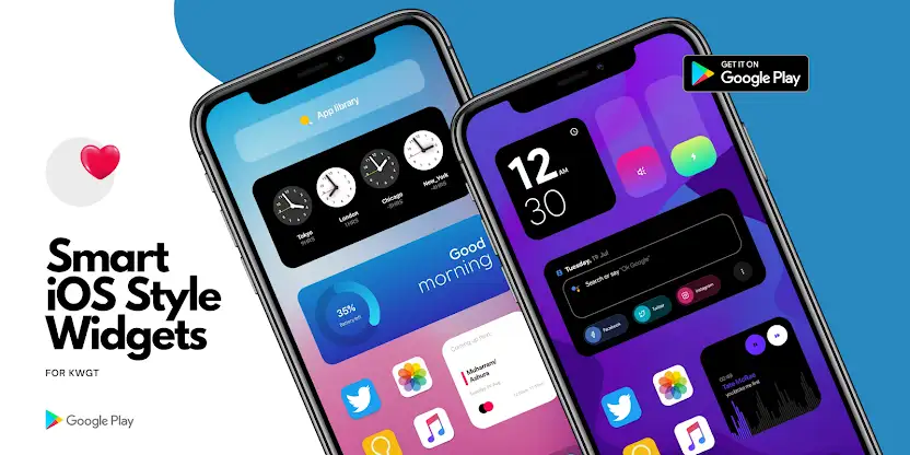 Smart iOS Style widgets screenshot 1