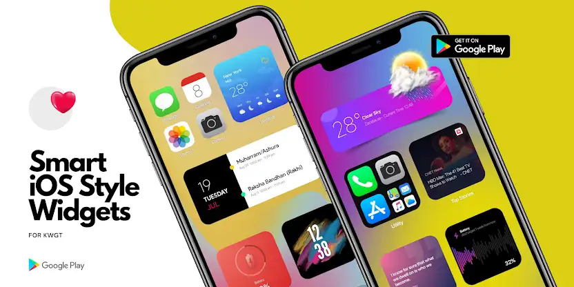 Smart iOS Style widgets screenshot 4