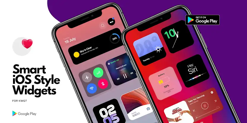 Smart iOS Style widgets screenshot 5