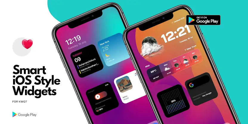 Smart iOS Style widgets screenshot 7