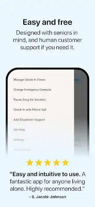 Snug Safety: Daily Check-In screenshot 6
