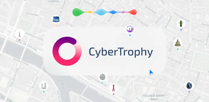 CyberTrophy — Android app banner