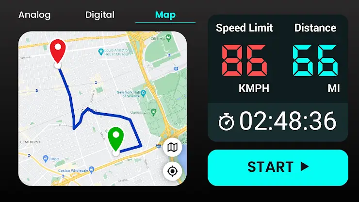 GPS Speedometer・Speed Tracker screenshot 7