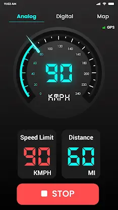 GPS Speedometer・Speed Tracker screenshot 1