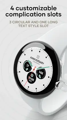 Clearly Light Watch Face screenshot 2