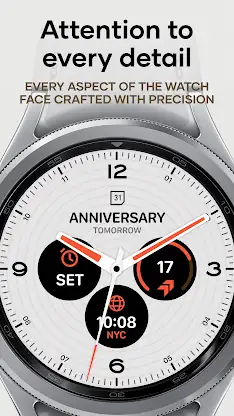 Clearly Light Watch Face screenshot 3