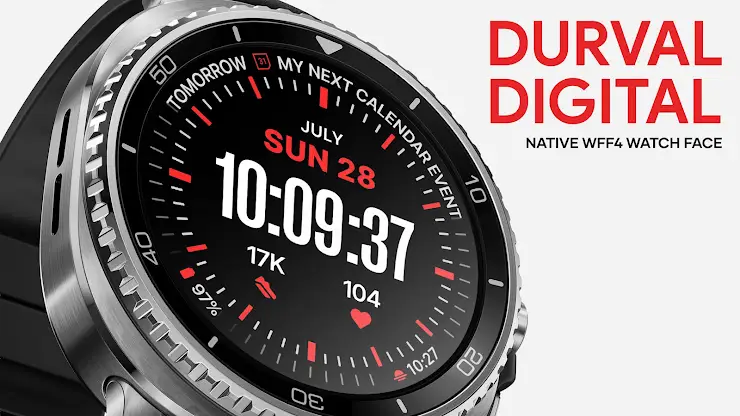 Durval Digital Watch Face screenshot 3