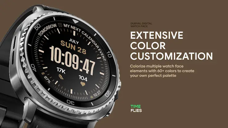 Durval Digital Watch Face screenshot 6