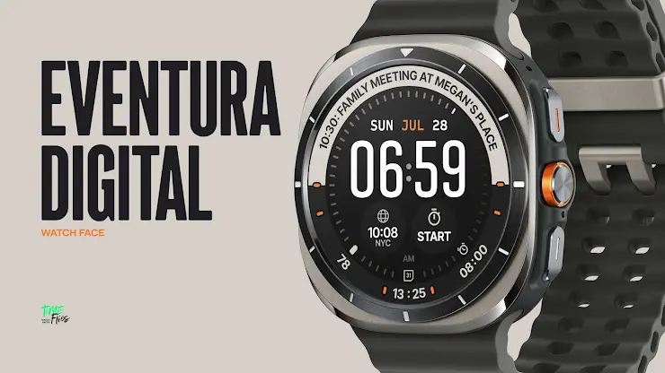 Eventura Digital Watch Face screenshot 1
