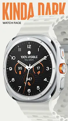 Kinda Dark Watch Face screenshot 3