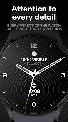 Kinda Dark Watch Face screenshot 4