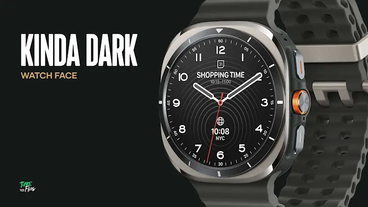 Kinda Dark Watch Face screenshot 1