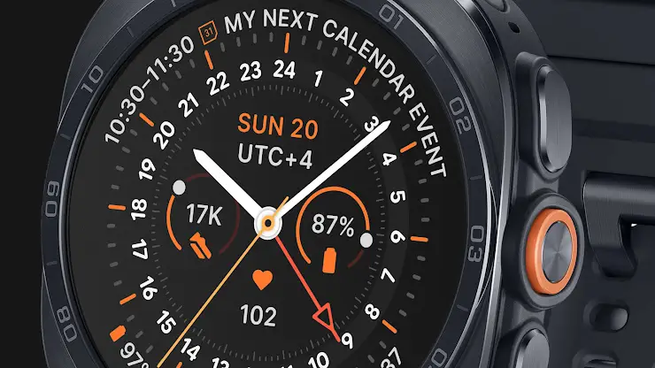 Meridan GMT Watch Face screenshot 4