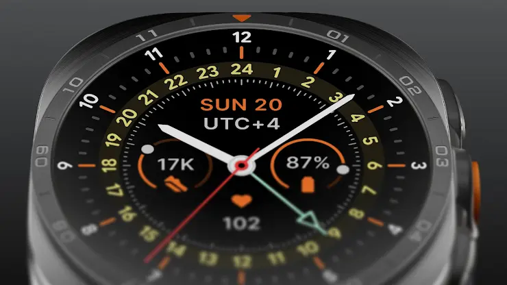 Meridan GMT Watch Face screenshot 7