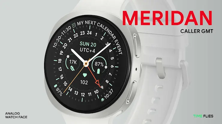 Meridan GMT Watch Face screenshot 5