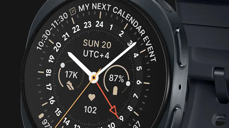 Meridan GMT Watch Face screenshot 6