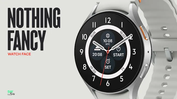 Nothing Fancy Watch Face screenshot 1