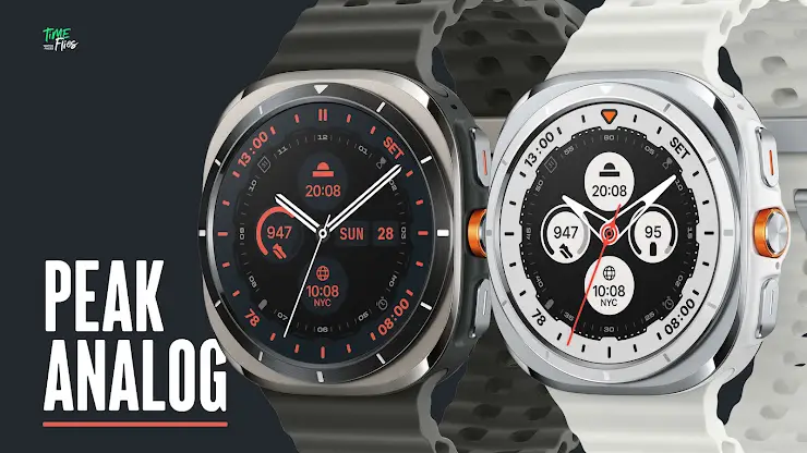 Peak Analog Watch Face screenshot 1