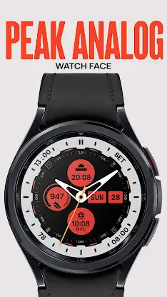 Peak Analog Watch Face screenshot 6