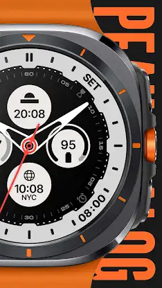 Peak Analog Watch Face screenshot 2