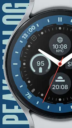 Peak Analog Watch Face screenshot 5