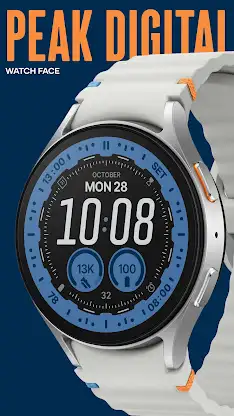 Peak Digital Watch Face screenshot 7