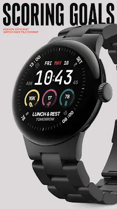 Scoring Goals Watch Face screenshot 5