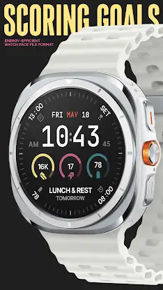 Scoring Goals Watch Face screenshot 4