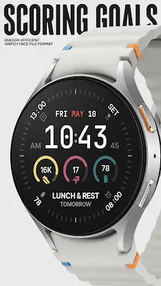 Scoring Goals Watch Face screenshot 2