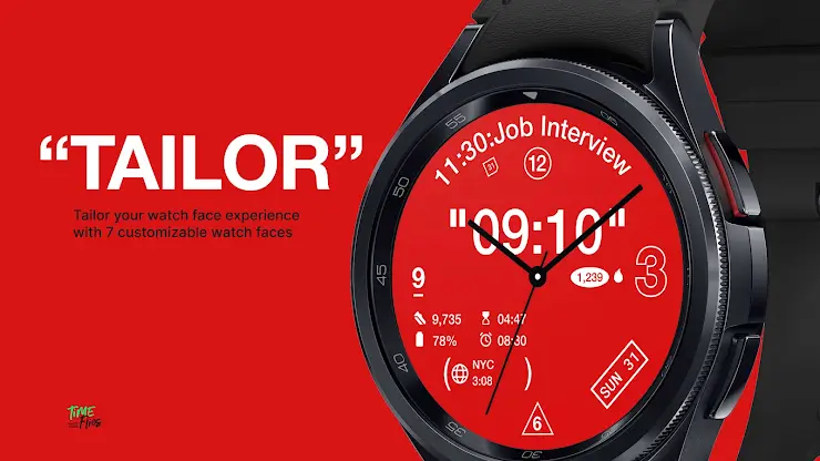 Slightly Off hybrid watch face screenshot 3