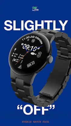 Slightly Off hybrid watch face screenshot 4