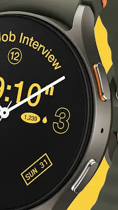Slightly Off hybrid watch face screenshot 6