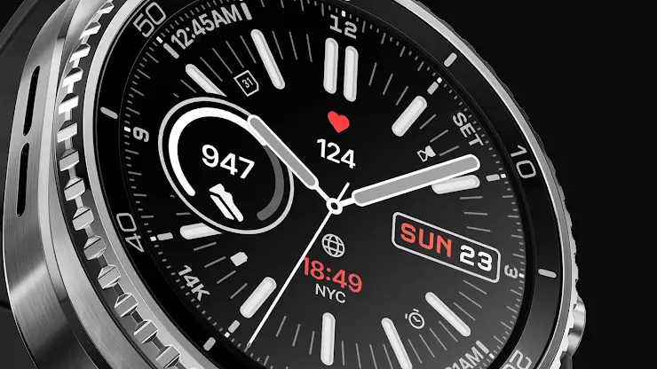 Snelheid Analog Watch Face screenshot 1