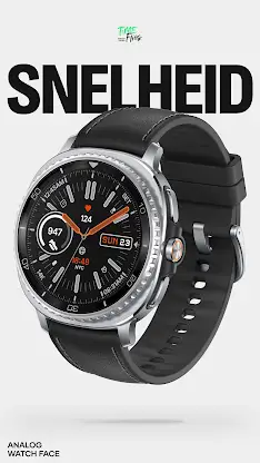 Snelheid Analog Watch Face screenshot 8