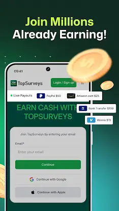 TopSurveys: Paid Surveys, Poll screenshot 6