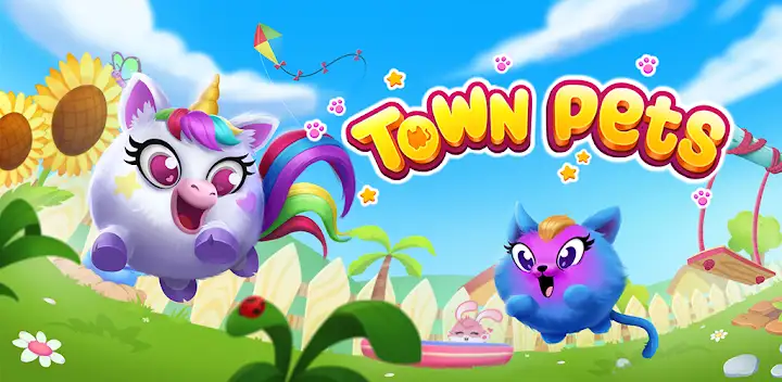 Town Pets - Hatch & Grow — Android game banner