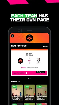 The Hundred: The Official App screenshot 6