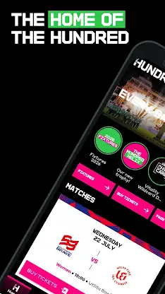 The Hundred: The Official App screenshot 1