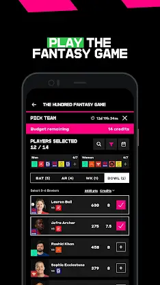 The Hundred: The Official App screenshot 7