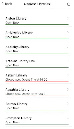 CWF Libraries screenshot 5