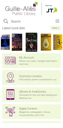 Guernsey Library screenshot 1