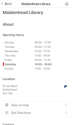 Windsor & Maidenhead Libraries screenshot 6
