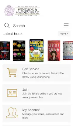 Windsor & Maidenhead Libraries screenshot 1