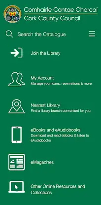 Cork County Council Library screenshot 1