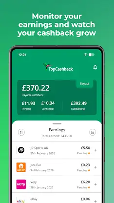 TopCashback: Cashback Deals screenshot 4