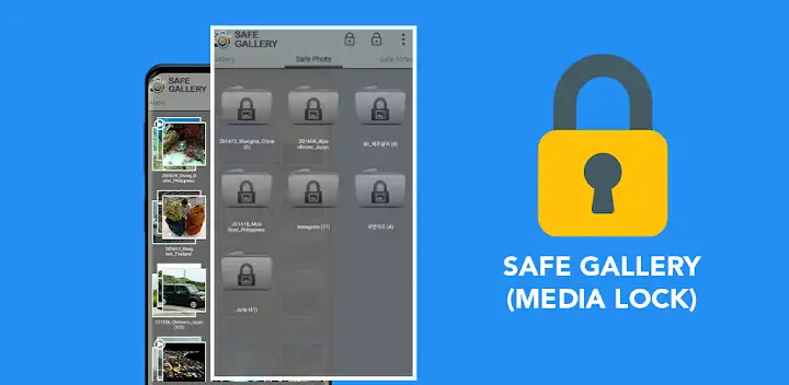 Safe Gallery (Gallery Lock) — Android app banner
