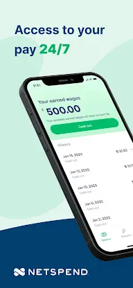 Netspend Earned Wage Access screenshot 1